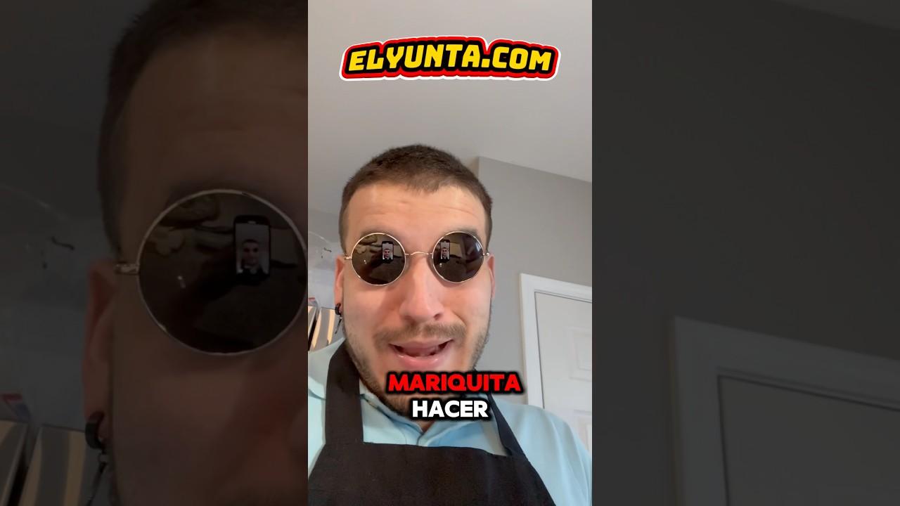 Vas a hacer mariquitas si no tienes cuidado